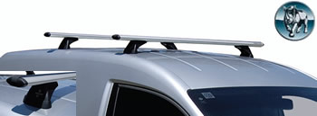 Rhino Aero roof rack VW Caddy